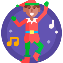 christmas elf icon