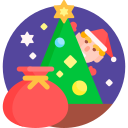 christmas elf icon