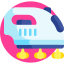 Plancha de vapor icon