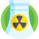 energía nuclear icon