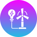 energía eólica icon