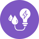 Energía limpia icon