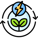 energía renovable icon