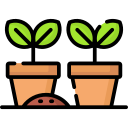 planta en maceta icon