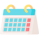 calendario de escritorio icon