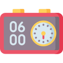 reloj digital icon