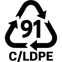 91 c / ldpe icon