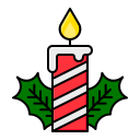 vela de navidad icon