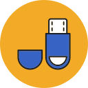 unidad usb icon