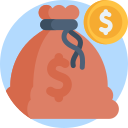 bolsa de dinero icon