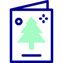 tarjeta de navidad icon