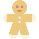 hombre de pan de jengibre icon