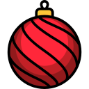 pelota de navidad icon