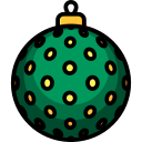 pelota de navidad icon