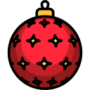 pelota de navidad icon