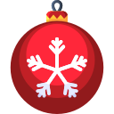 pelota de navidad icon