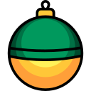 pelota de navidad icon