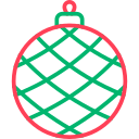 pelota de navidad icon