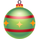 pelota de navidad icon