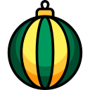 pelota de navidad icon