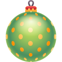 pelota de navidad icon