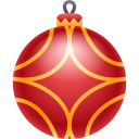 pelota de navidad icon