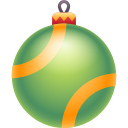 pelota de navidad icon