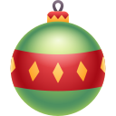 pelota de navidad icon