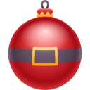 pelota de navidad icon