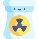 energía nuclear icon