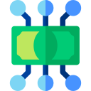 dinero digital icon