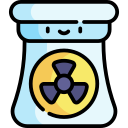 energía nuclear icon