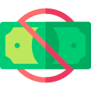 sin dinero icon