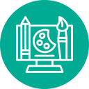 arte digital icon