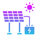 energía solar icon