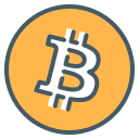 bitcoin-zeichen icon