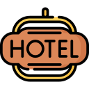 signo de hotel icon