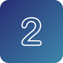 número 2 icon