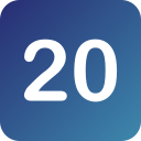 número 20 icon