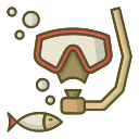 máscara de buceo icon