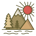 montañas icon