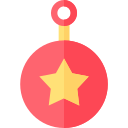 pelota de navidad icon