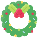 corona de navidad icon