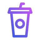 vaso de papel icon