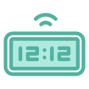 reloj digital icon