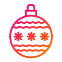 pelota de navidad icon