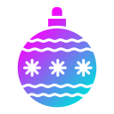 pelota de navidad icon