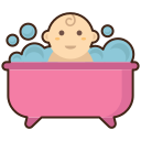 Bañera bebé icon