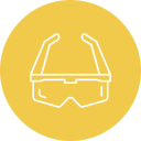 lentes de seguridad icon