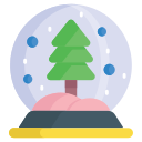 globo de nieve icon